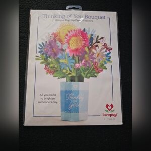 Lovepop Thinking of You Bouquet Pop-Up Card